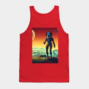 No Mans Sky - Traveler Greetings Tank Top